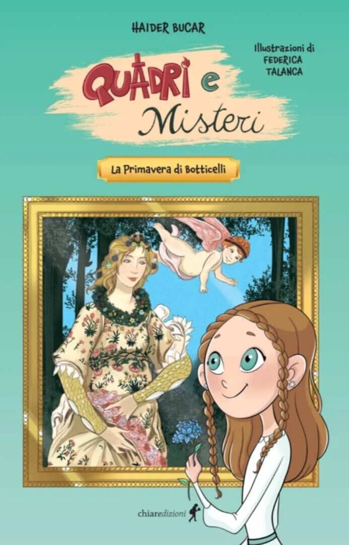L'ultima fatica, il primo di una serie di libri sull'arte per ragazzi.